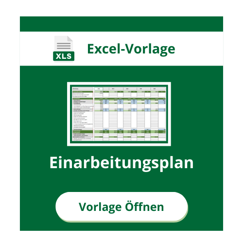 Einarbeitungsplan für neue Mitarbeiter