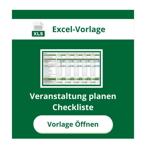 Checkliste zur Veranstaltungsplanung